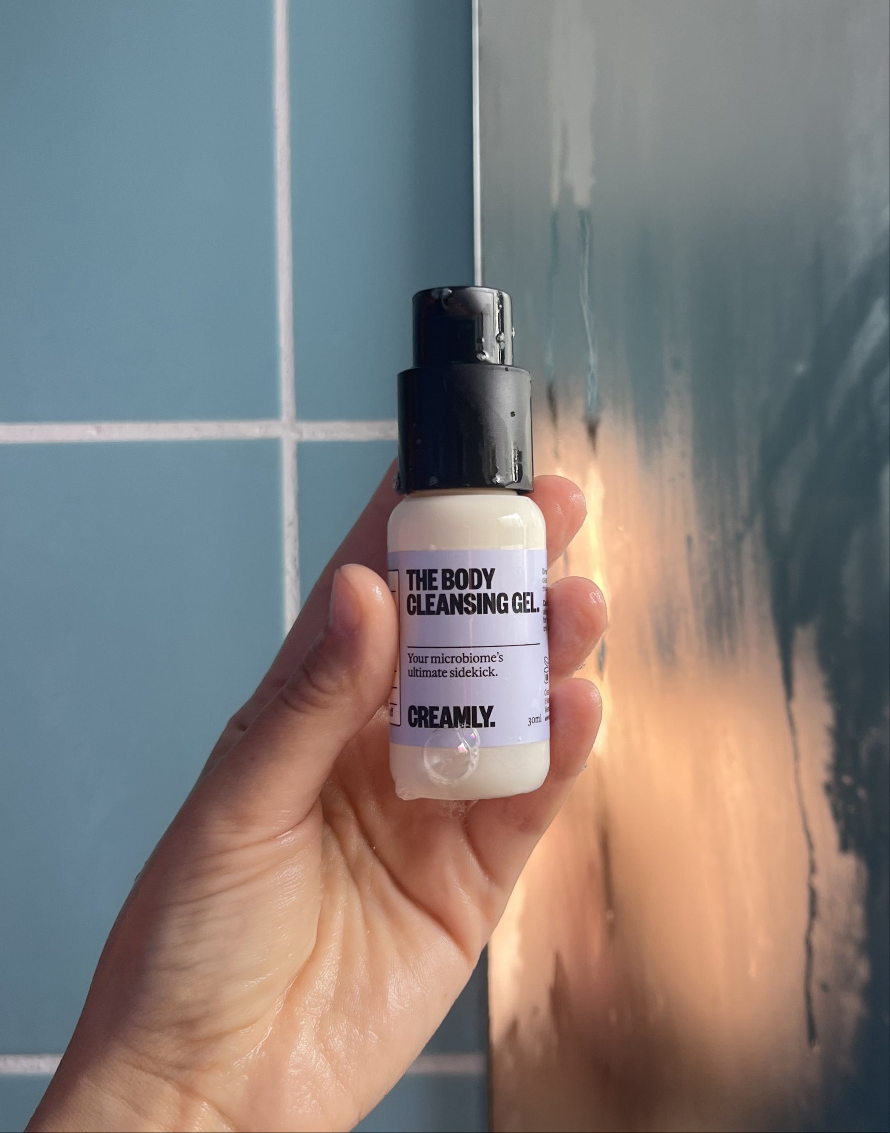 Мини-гель. Для деликатного очищения.